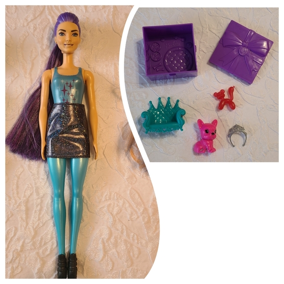 Barbie Color Reveal Doll and Pet Set Bundle - Picture 1 of 5